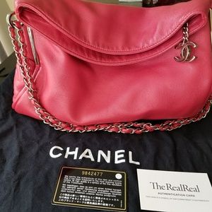 Authentic Chanel red bag